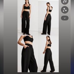 Madewell The Carley Wide-Leg Pant in Softdrape XS